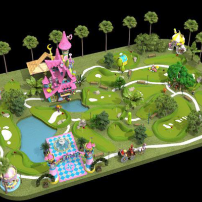 球場設計—童話樂園主題